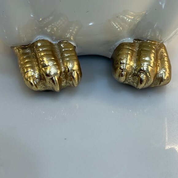 MacKenzie-Childs Courtly Check Tabletop Penguin – 11" Resin Holiday Figure-NEW - Picture 12 of 14